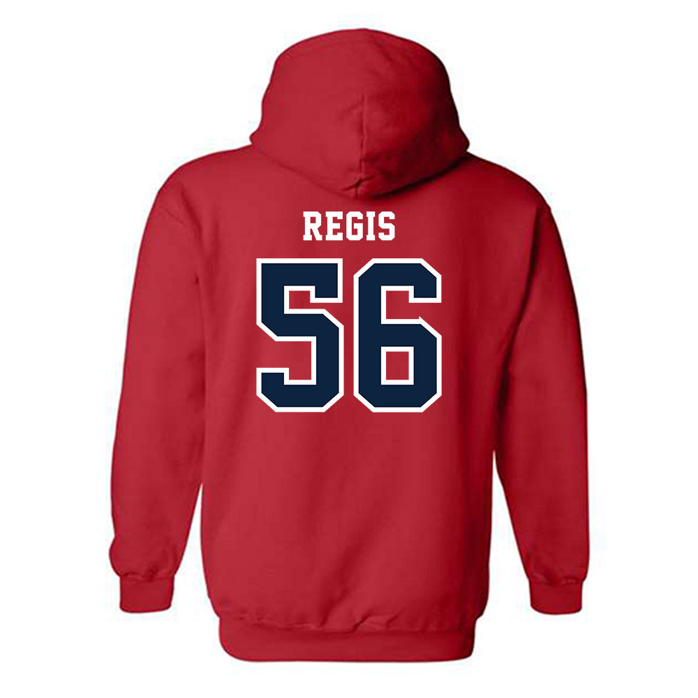 Stony Brook - NCAA Football : Sebastian Regis - Classic Shersey Hooded Sweatshirt-1
