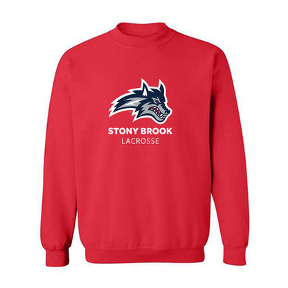 Stony Brook - NCAA Men's Lacrosse : Zach Brittman - Classic Shersey Crewneck Sweatshirt-0