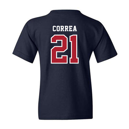 Stony Brook - NCAA Men's Lacrosse : Gary Correa - Classic Shersey Youth T-Shirt-1