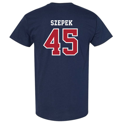 Stony Brook - NCAA Baseball : Luke Szepek - Classic Shersey T-Shirt-1