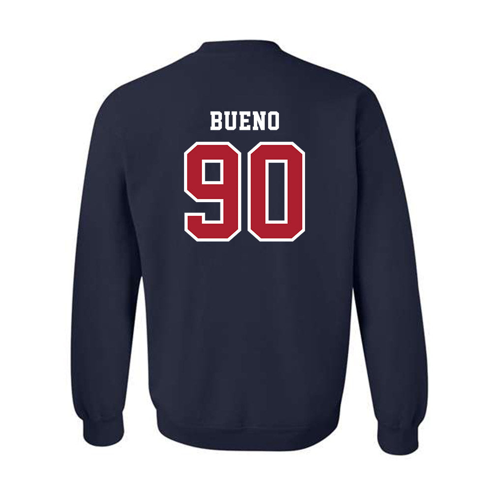 Stony Brook - NCAA Football : Khalid Bueno - Classic Shersey Crewneck Sweatshirt-1