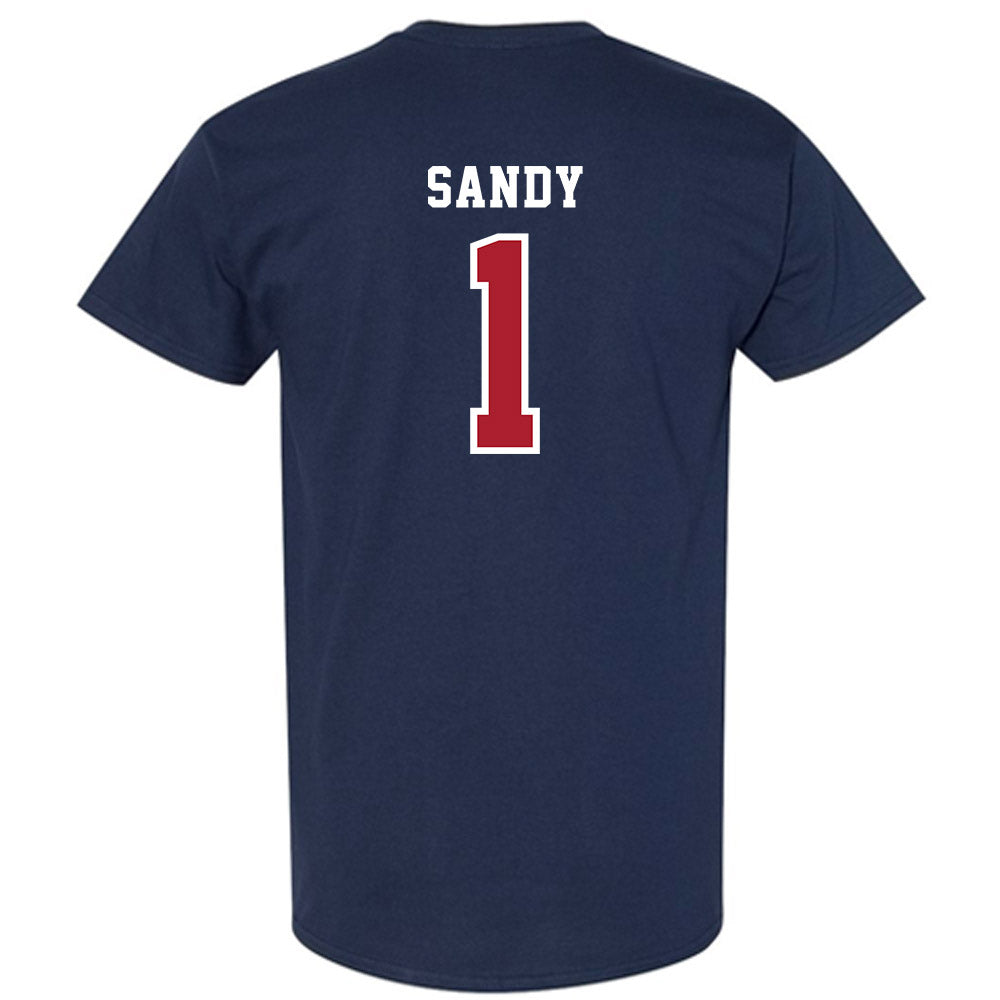Stony Brook - NCAA Men's Soccer : Rushon Sandy - Classic Shersey T-Shirt-1