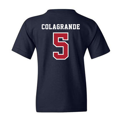 Stony Brook - NCAA Baseball : Hunter Colagrande - Classic Shersey Youth T-Shirt-1