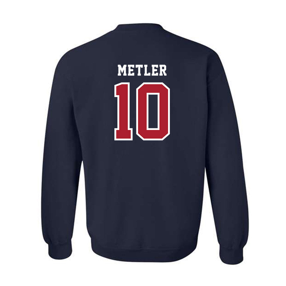 Stony Brook - NCAA Men's Lacrosse : Reid Metler - Classic Shersey Crewneck Sweatshirt-1