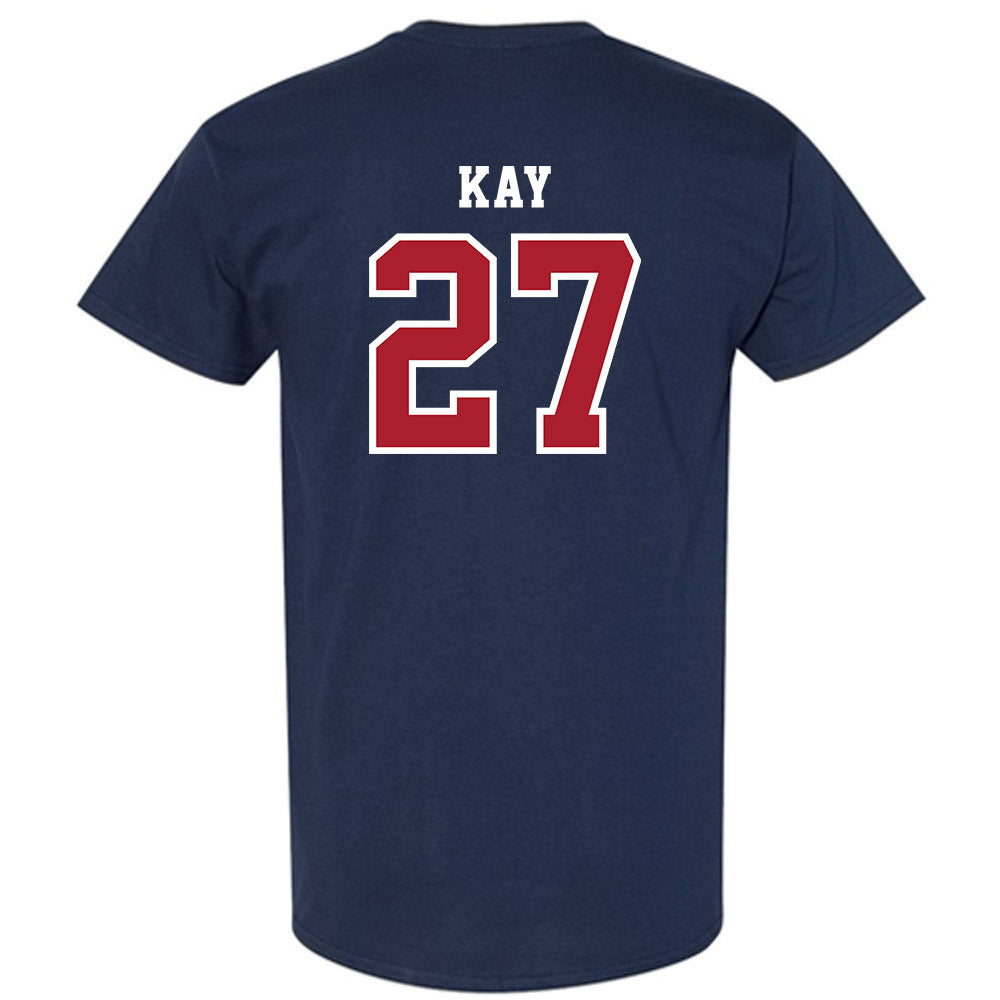 Stony Brook - NCAA Baseball : Evan Kay - Classic Shersey T-Shirt-1