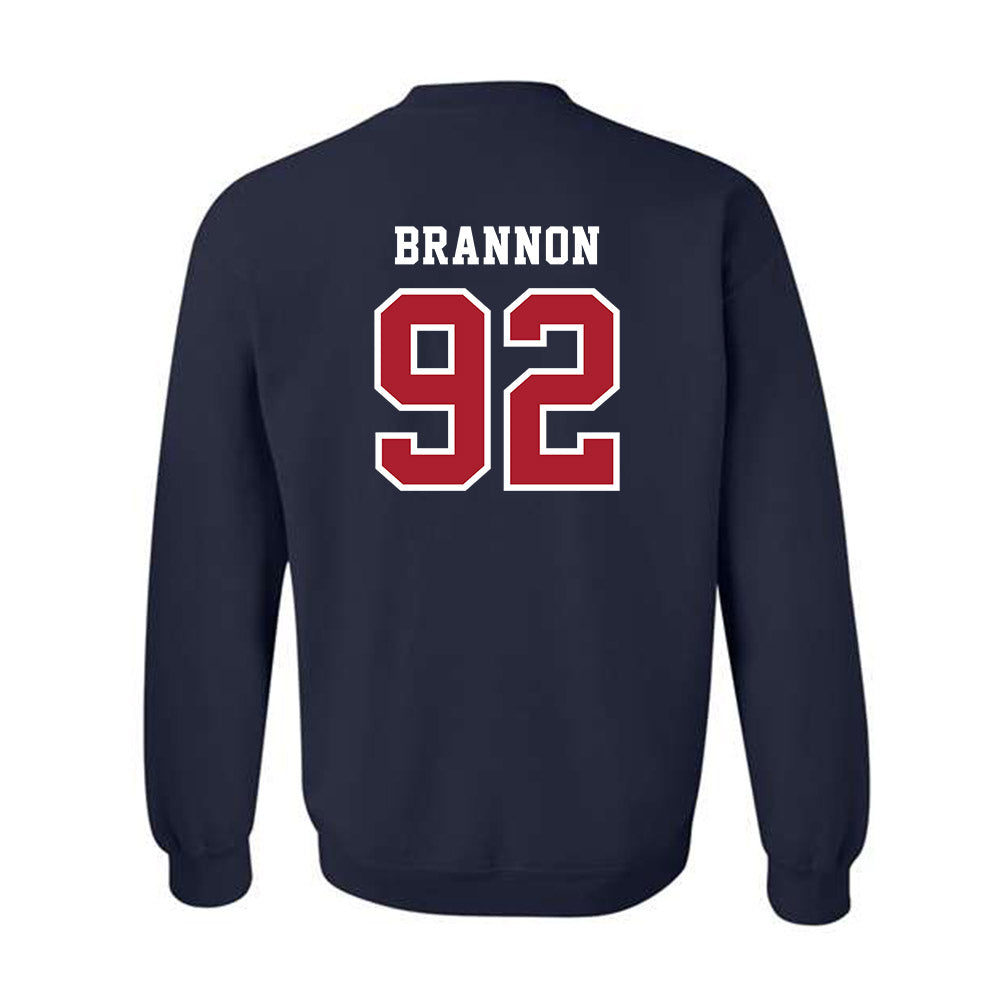 Stony Brook - NCAA Men's Lacrosse : Cooper Brannon - Classic Shersey Crewneck Sweatshirt-1