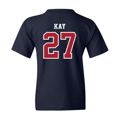 Stony Brook - NCAA Baseball : Evan Kay - Classic Shersey Youth T-Shirt-1