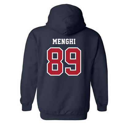 Stony Brook - NCAA Football : Alex Menghi - Classic Shersey Hooded Sweatshirt-1