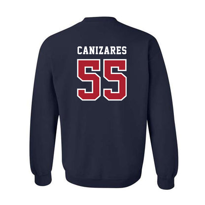 Stony Brook - NCAA Baseball : Matthew Canizares - Classic Shersey Crewneck Sweatshirt-1
