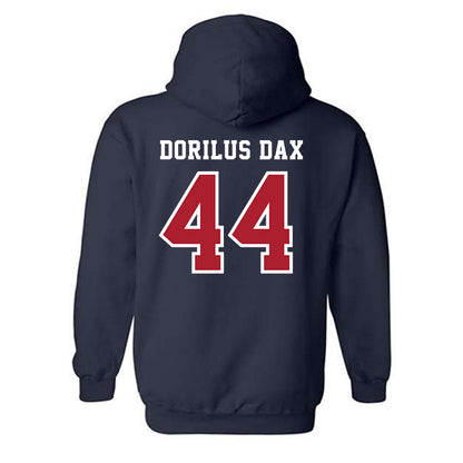 Stony Brook - NCAA Football : David Asher Dorilus Dax - Classic Shersey Hooded Sweatshirt-1