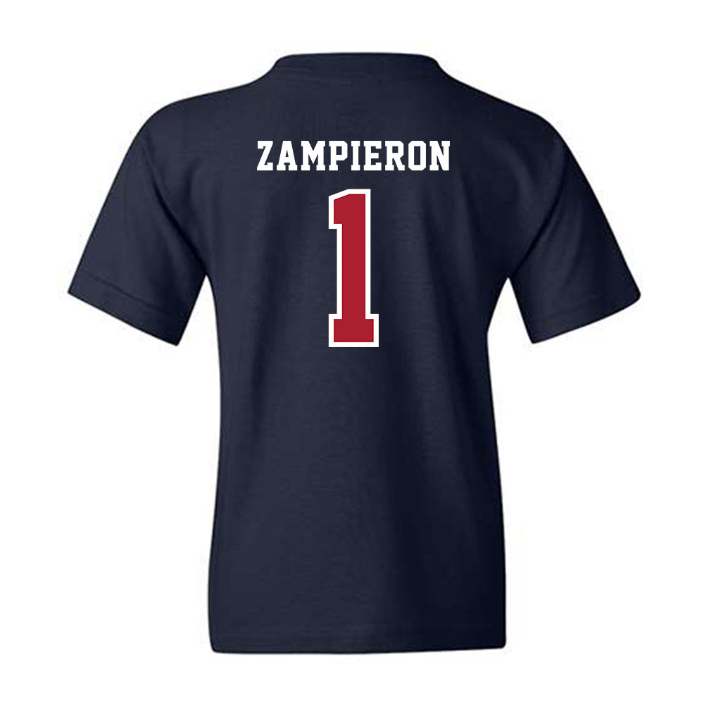 Stony Brook - NCAA Baseball : Nick Zampieron - Classic Shersey Youth T-Shirt-1