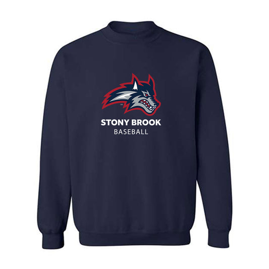 Stony Brook - NCAA Baseball : Matthew Canizares - Classic Shersey Crewneck Sweatshirt-0