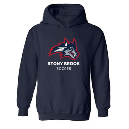 Stony Brook - NCAA Men's Soccer : Daniel Brausch - Classic Shersey Hooded Sweatshirt-0