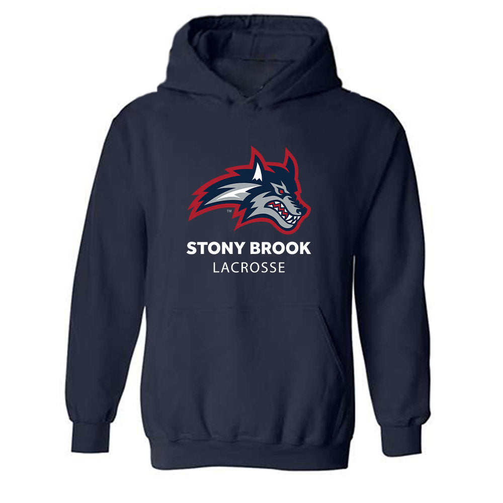 Stony Brook - NCAA Women's Lacrosse : Isabella Caporuscio - Classic Shersey Hooded Sweatshirt-0