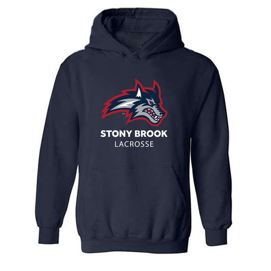 Stony Brook - NCAA Women's Lacrosse : Gabriella Palomba - Classic Shersey Hooded Sweatshirt-0