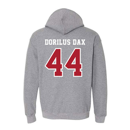 Stony Brook - NCAA Football : David Asher Dorilus Dax - Classic Shersey Hooded Sweatshirt-1