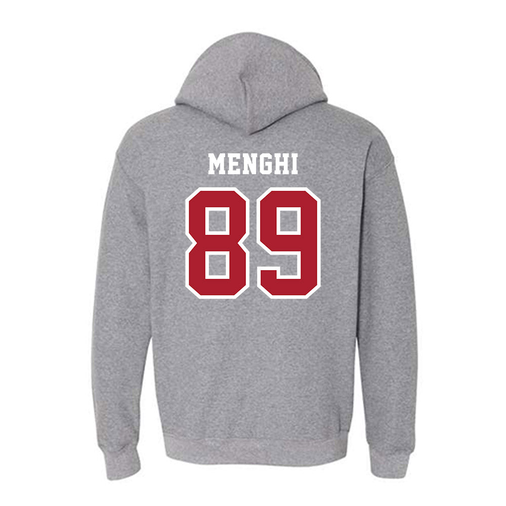 Stony Brook - NCAA Football : Alex Menghi - Classic Shersey Hooded Sweatshirt-1