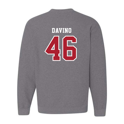 Stony Brook - NCAA Baseball : Brett Davino - Classic Shersey Crewneck Sweatshirt-1