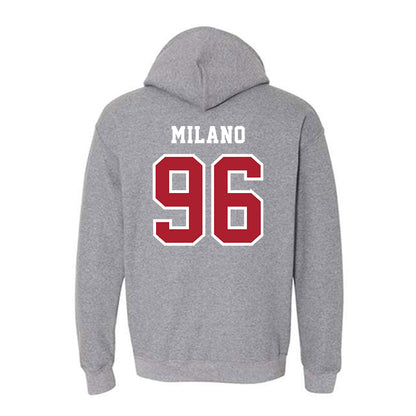 Stony Brook - NCAA Football : Franco Milano - Classic Shersey Hooded Sweatshirt-1