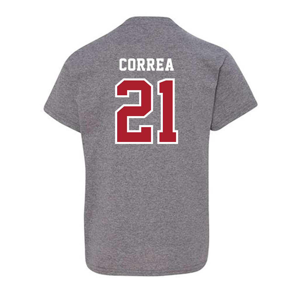 Stony Brook - NCAA Men's Lacrosse : Gary Correa - Classic Shersey Youth T-Shirt-1