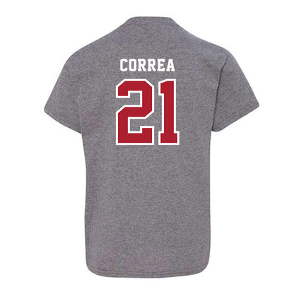 Stony Brook - NCAA Men's Lacrosse : Gary Correa - Classic Shersey Youth T-Shirt-1