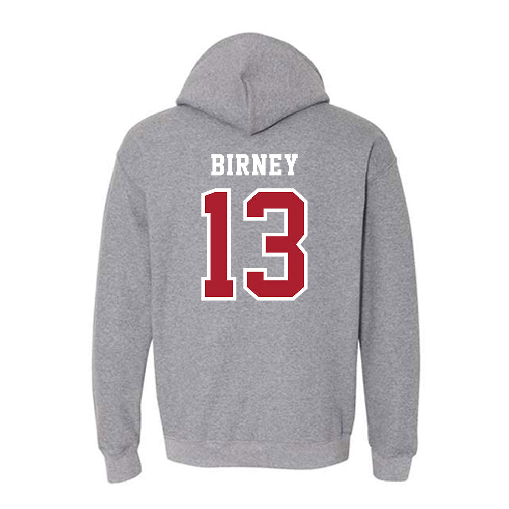 Stony Brook - NCAA Men's Lacrosse : Will Birney - Classic Shersey Hooded Sweatshirt-1