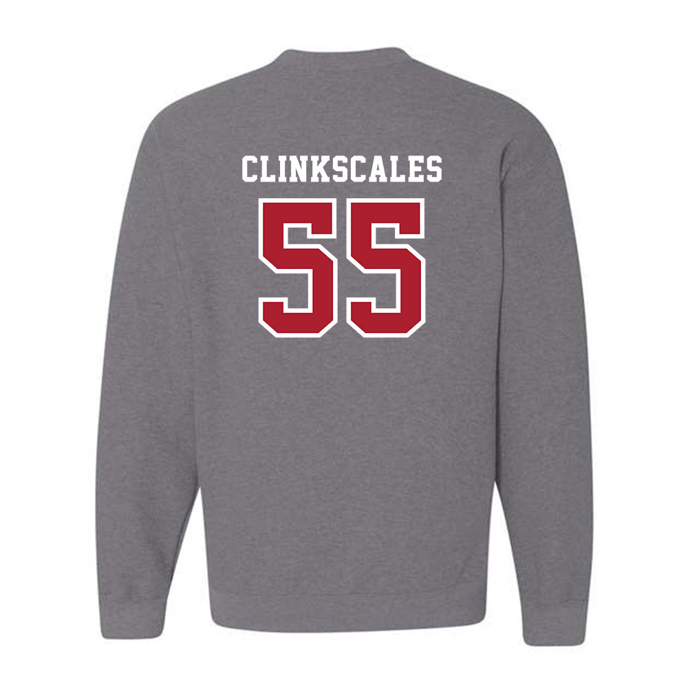 Stony Brook - NCAA Men's Lacrosse : Aiden Clinkscales - Classic Shersey Crewneck Sweatshirt-1