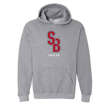 Stony Brook - NCAA Men's Soccer : Jackson Gould - Classic Shersey Hooded Sweatshirt-0