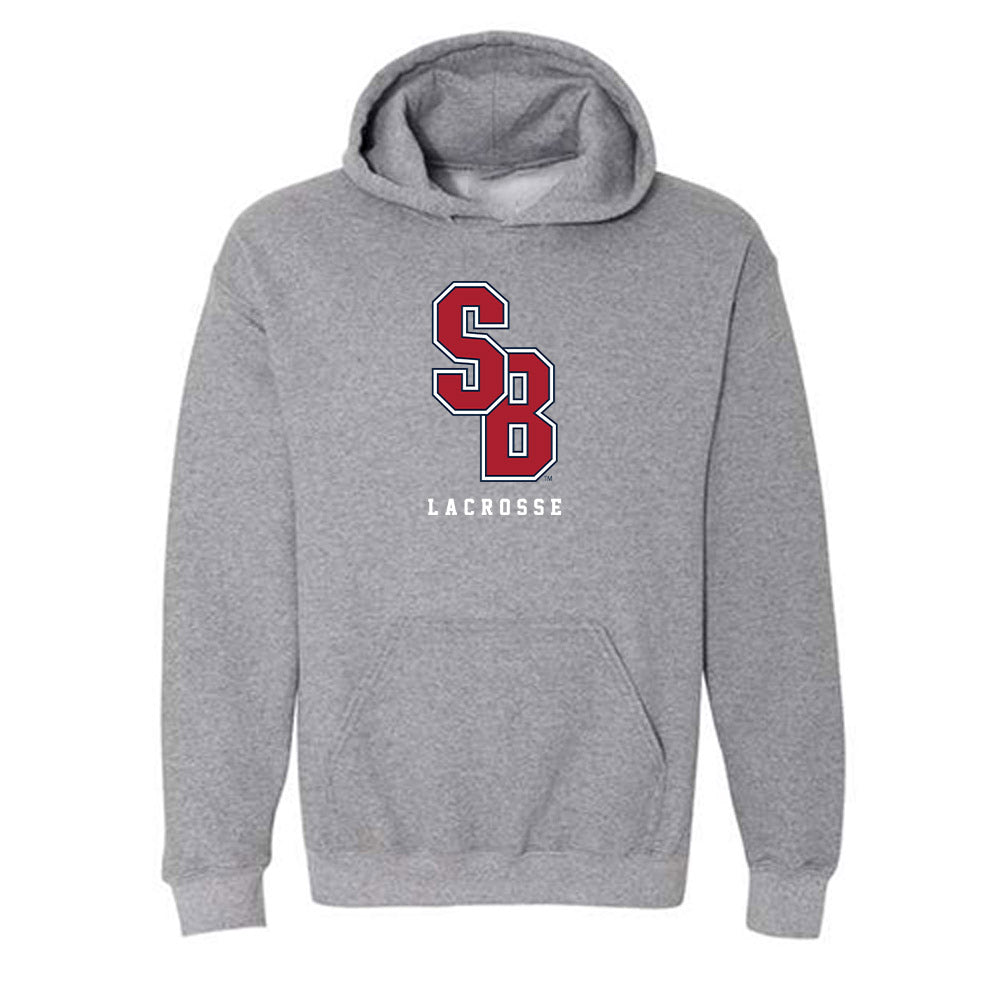 Stony Brook - NCAA Men's Lacrosse : Gary Correa - Classic Shersey Hooded Sweatshirt-0