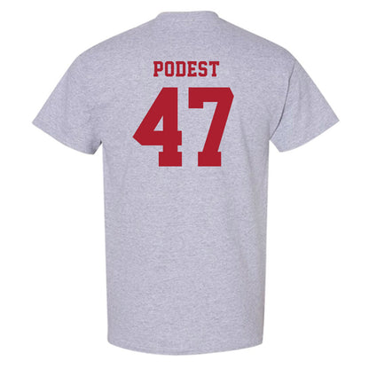 Stony Brook - NCAA Baseball : Jarek Podest - T-Shirt-1