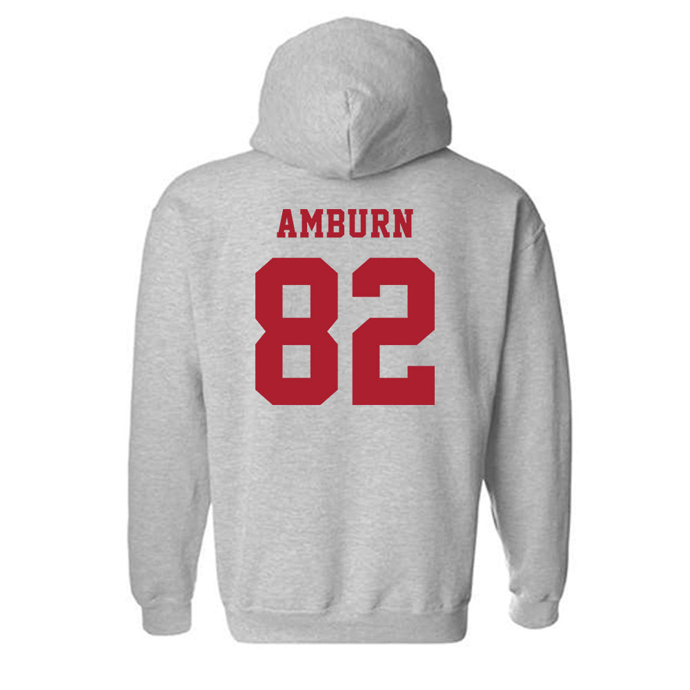 Stony Brook - NCAA Football : Jacob Amburn - Hooded Sweatshirt-1