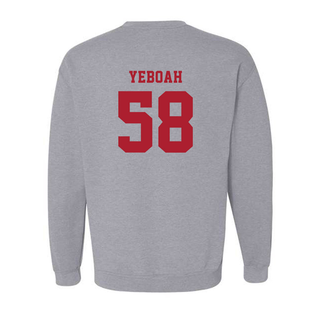 Stony Brook - NCAA Football : Kenneth Yeboah - Crewneck Sweatshirt-1