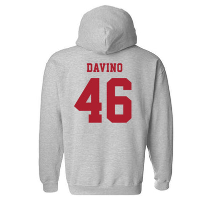 Stony Brook - NCAA Baseball : Brett Davino - Hooded Sweatshirt-1