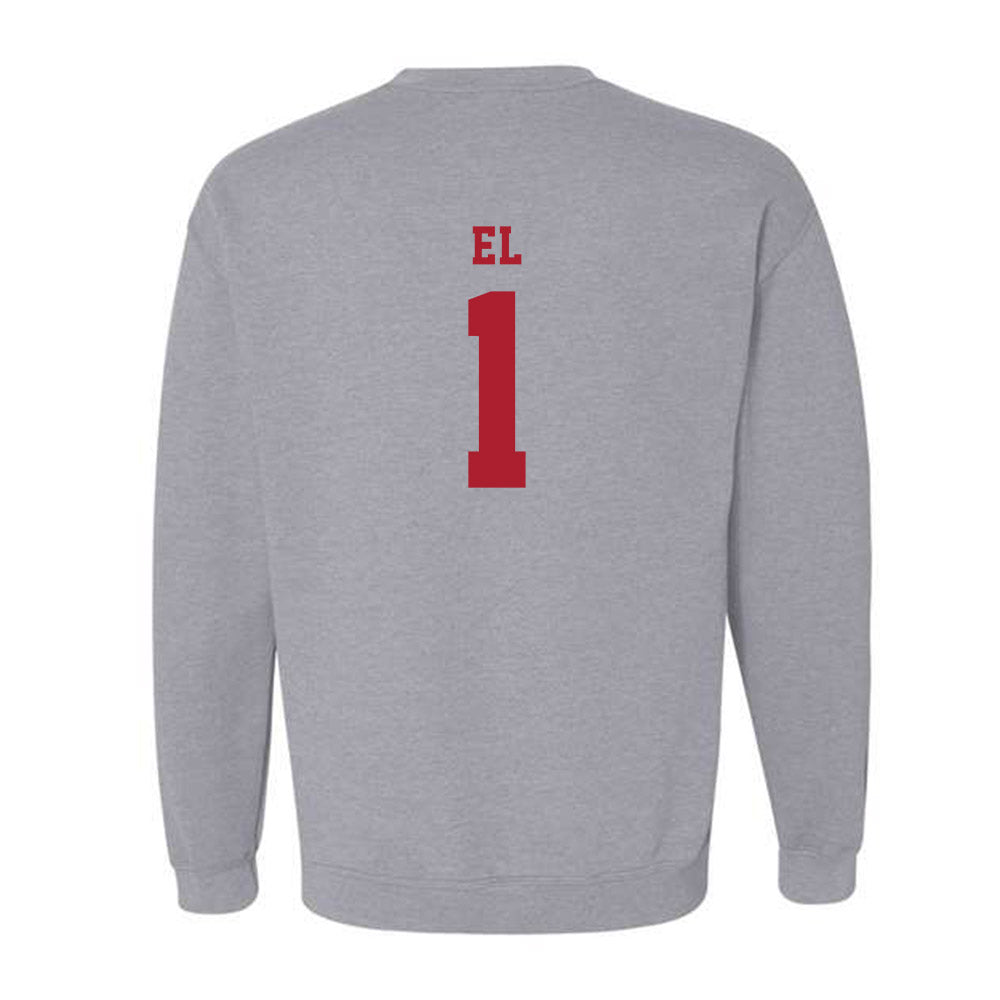 Stony Brook - NCAA Football : Rahkhem El - Crewneck Sweatshirt-1