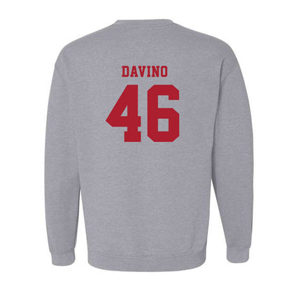 Stony Brook - NCAA Baseball : Brett Davino - Crewneck Sweatshirt-1