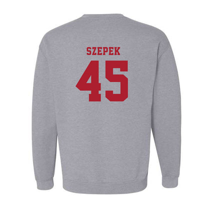 Stony Brook - NCAA Baseball : Luke Szepek - Crewneck Sweatshirt-1