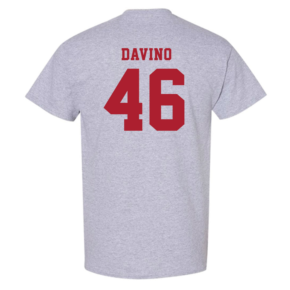 Stony Brook - NCAA Baseball : Brett Davino - T-Shirt-1