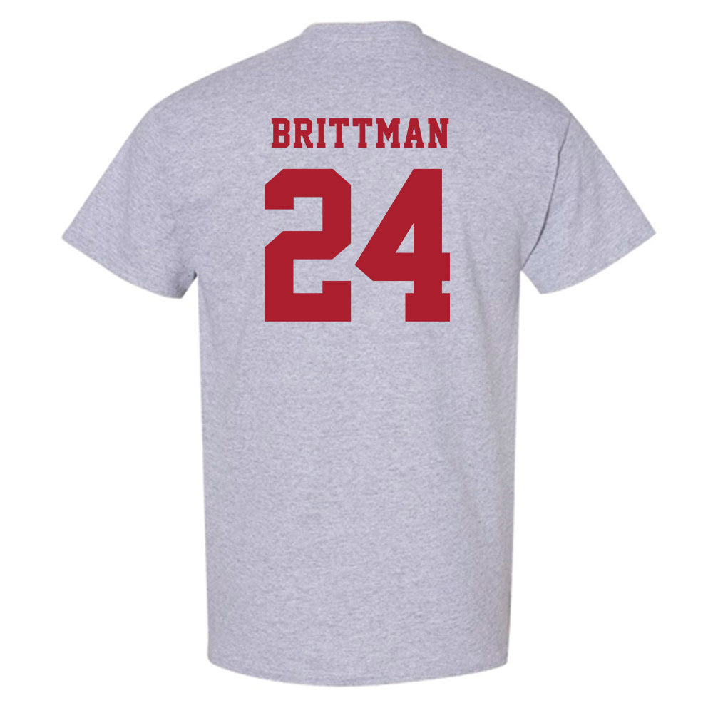 Stony Brook - NCAA Men's Lacrosse : Zach Brittman - T-Shirt-1
