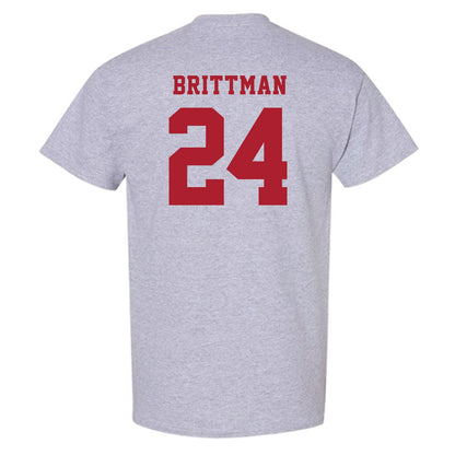 Stony Brook - NCAA Men's Lacrosse : Zach Brittman - T-Shirt-1