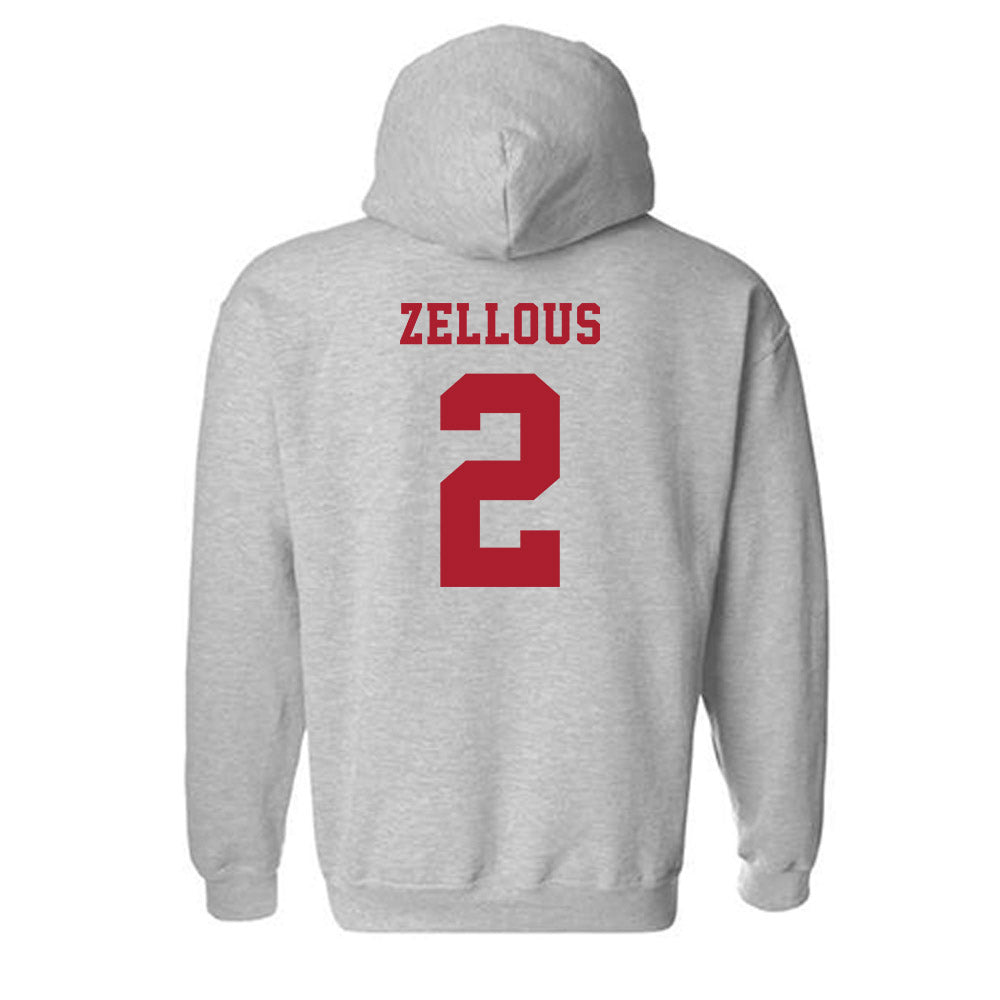 Stony Brook - NCAA Football : Chris Zellous - Hooded Sweatshirt-1