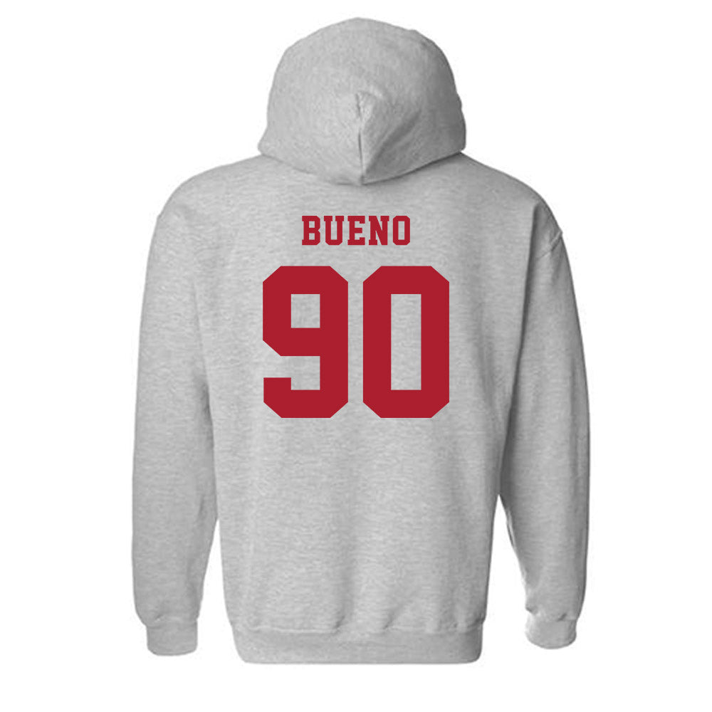 Stony Brook - NCAA Football : Khalid Bueno - Hooded Sweatshirt-1