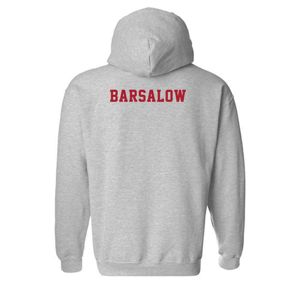 Stony Brook - NCAA Women's Cross Country : Logan Barsalow - Hooded Sweatshirt-1