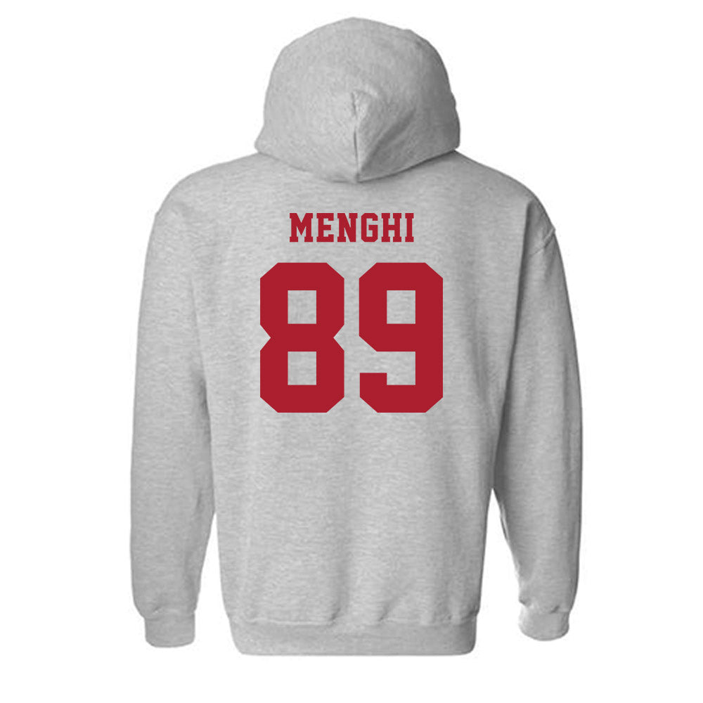 Stony Brook - NCAA Football : Alex Menghi - Hooded Sweatshirt-1