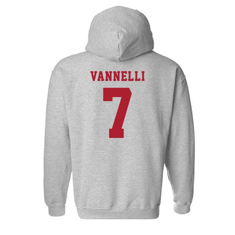 Stony Brook - NCAA Softball : Mia Vannelli - Hooded Sweatshirt-1