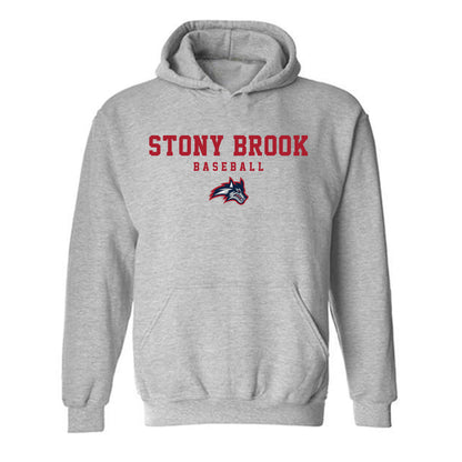 Stony Brook - NCAA Baseball : Evan Kay - Hooded Sweatshirt-0