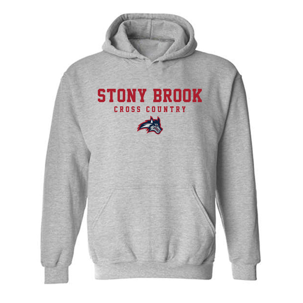 Stony Brook - NCAA Women's Cross Country : Logan Barsalow - Hooded Sweatshirt-0