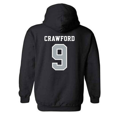 Stony Brook - NCAA Football : DaMario Crawford - Classic Shersey Hooded Sweatshirt-1