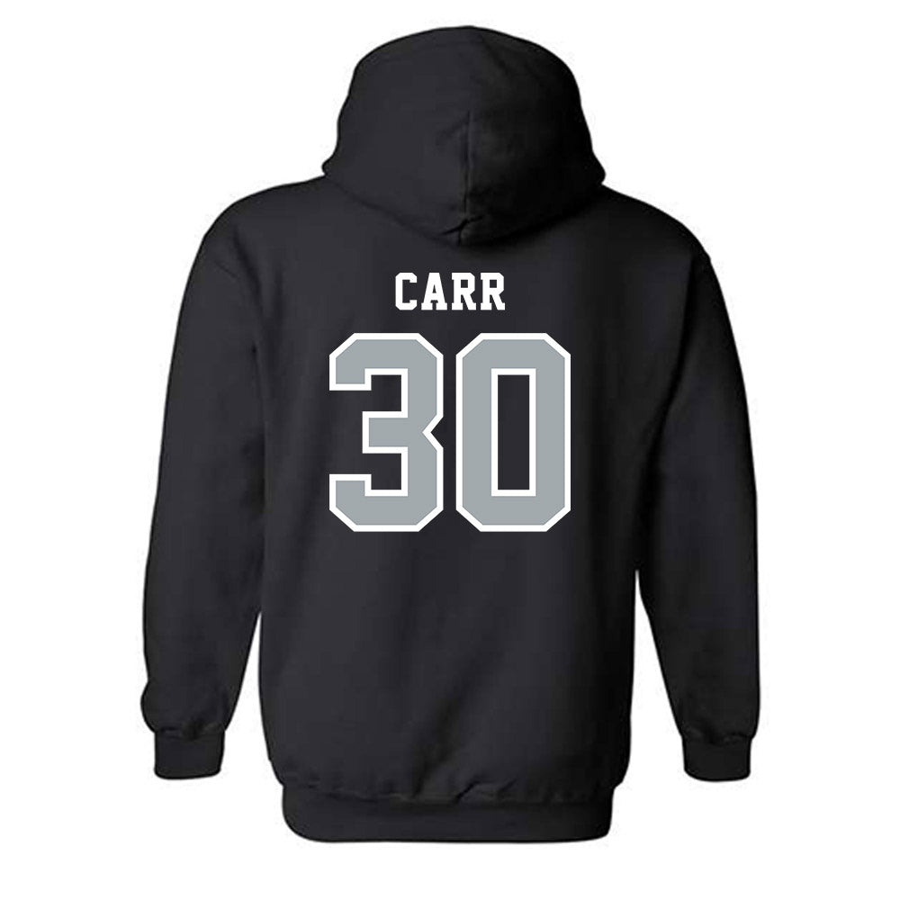 Stony Brook - NCAA Men's Soccer : Trevor Carr - Classic Shersey Hooded Sweatshirt-1