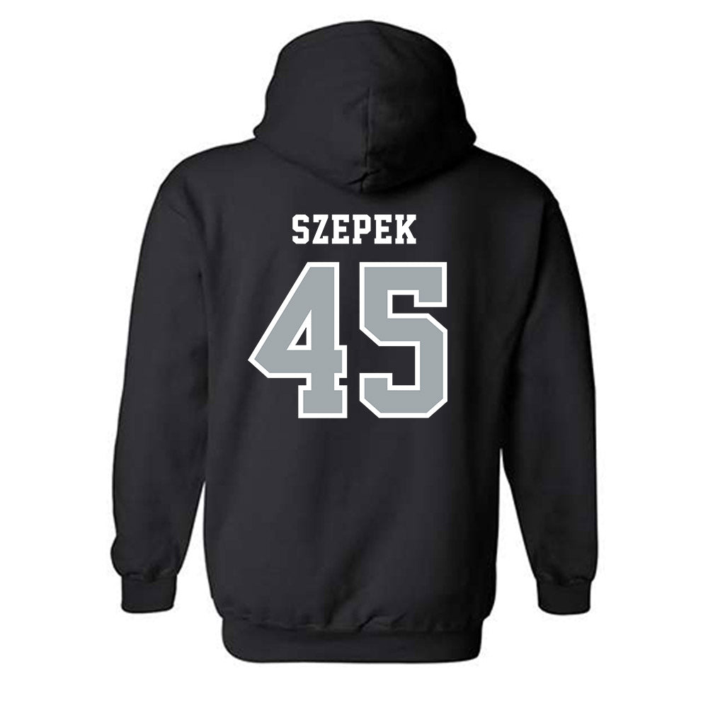 Stony Brook - NCAA Baseball : Luke Szepek - Classic Shersey Hooded Sweatshirt-1
