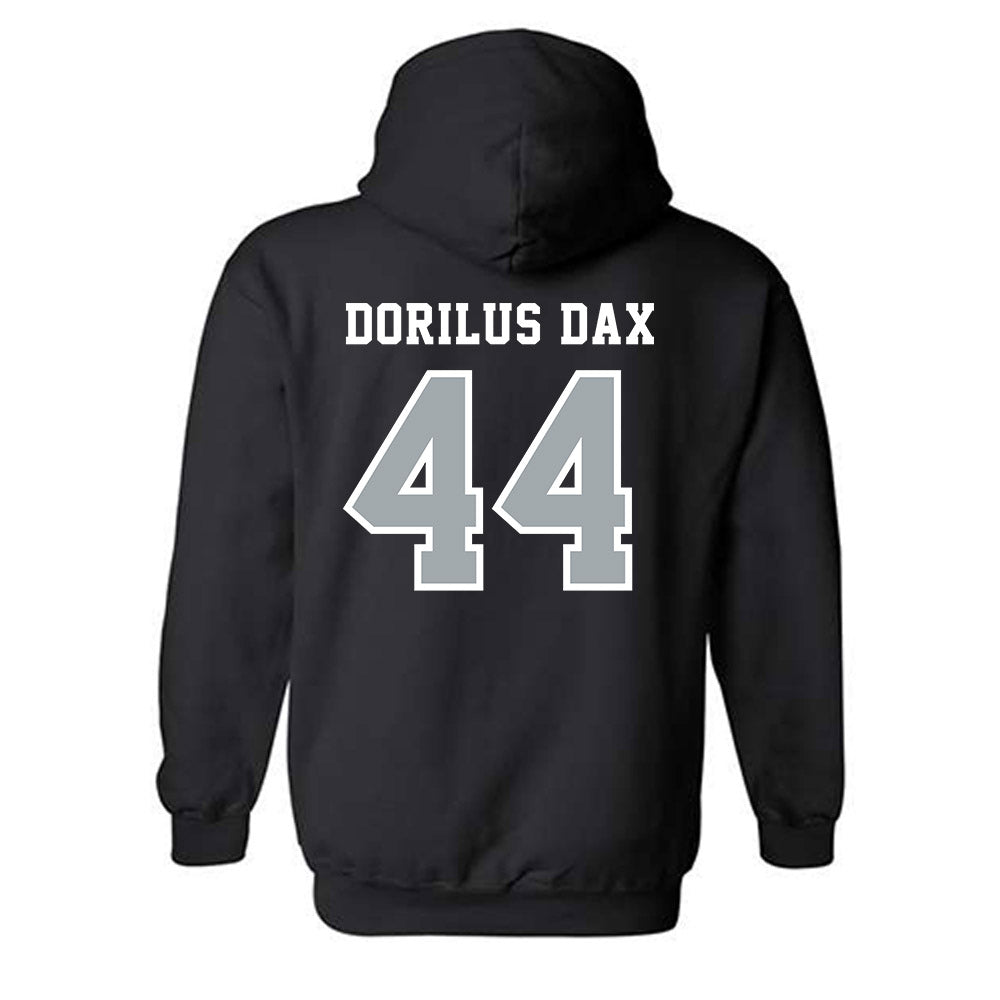 Stony Brook - NCAA Football : David Asher Dorilus Dax - Classic Shersey Hooded Sweatshirt-1